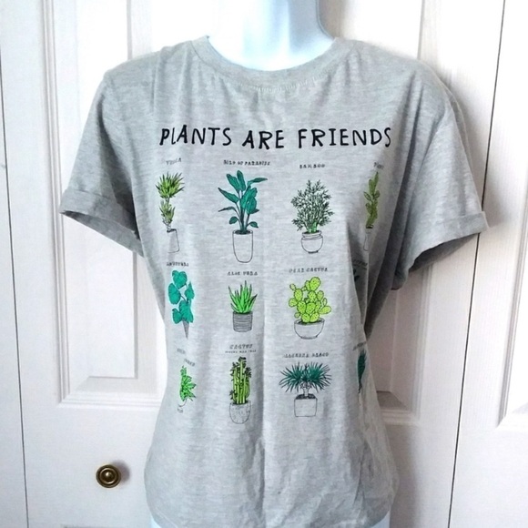 PLANT LADY SHIRT   Vibe N' succulent plants are friends tshirt plant lady XL - Picture 2 of 6